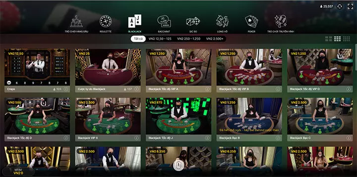 Điểm khác nhau giữa Baccarat và Blackjack