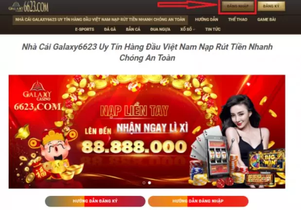 hướng dẫn đăng nhập Win33