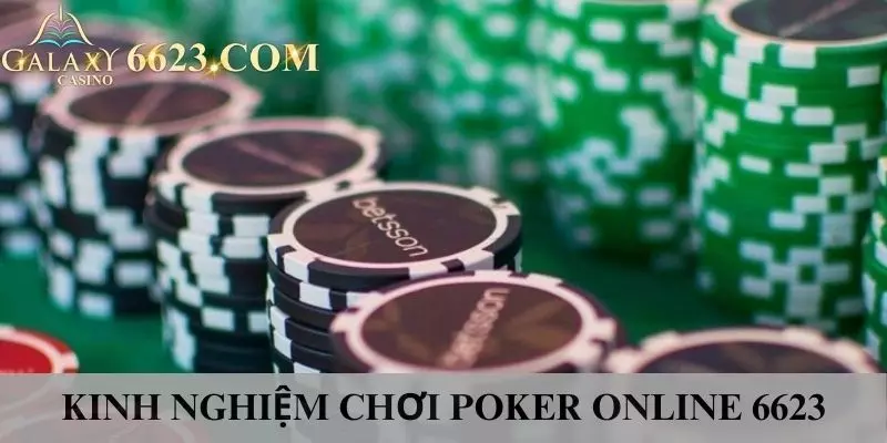 Một số những kinh nghiệm poker trực tuyến Win33