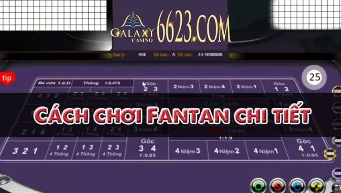 Hướng dẫn cách chơi FanTan chi tiết nhất