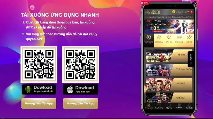 Lý do vì sao nhiều anh em tải app galaxy6623