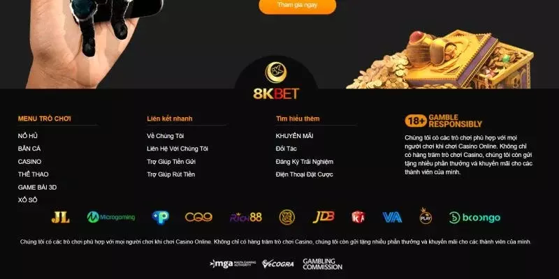 8KBET tự tin kinh doanh với giấy phép hợp pháp