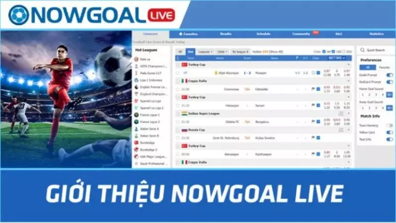 Nowgoal live – Địa chỉ phát sóng trực tiếp bóng đá đỉnh cao