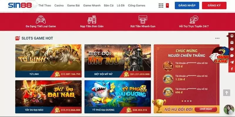 Mục tiêu và định hướng phát triển của nhà cái Sin88