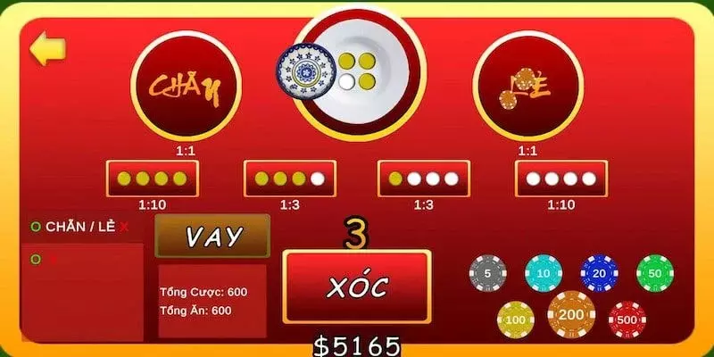 Ván cược Xóc Đĩa trực tuyến chất lượng làm bao người mê tít